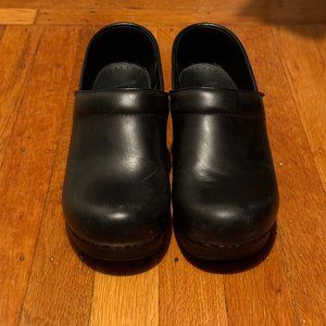 Dansko Black Professional Clog, US Size 8.5/9, EU 39, NWOT